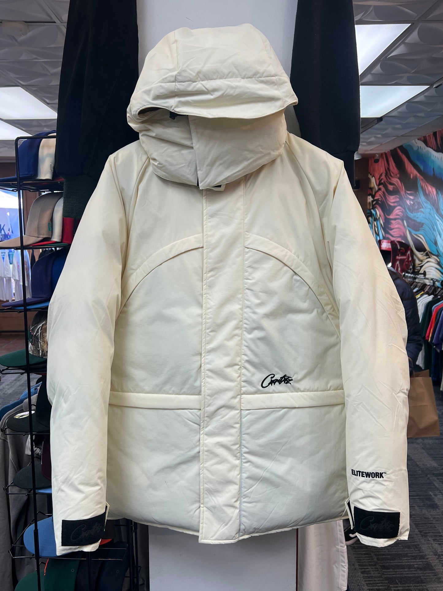 Corteiz Bolo B.I.G Cream Jacket