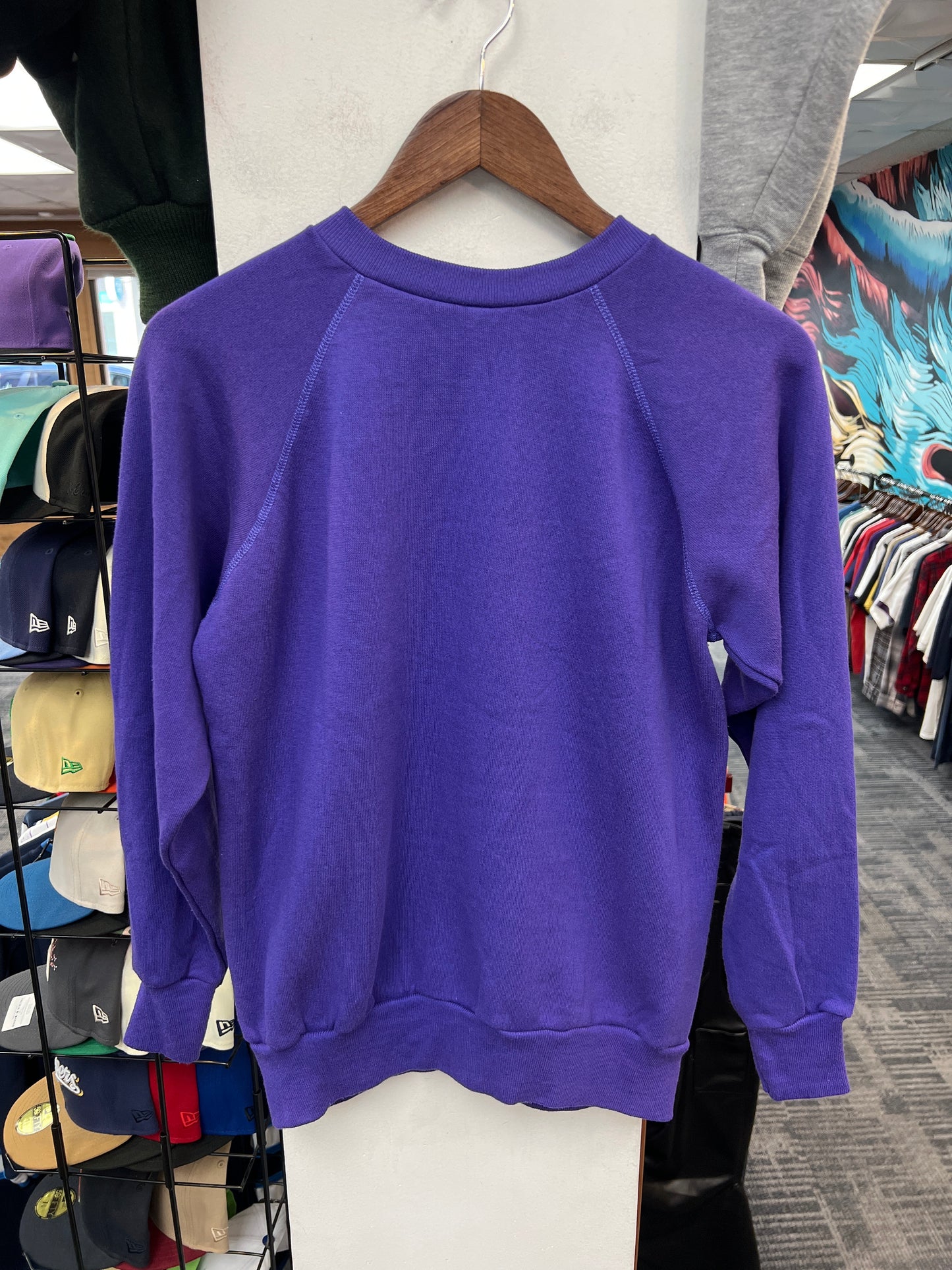Rush Crest Purple/Grey Crewneck