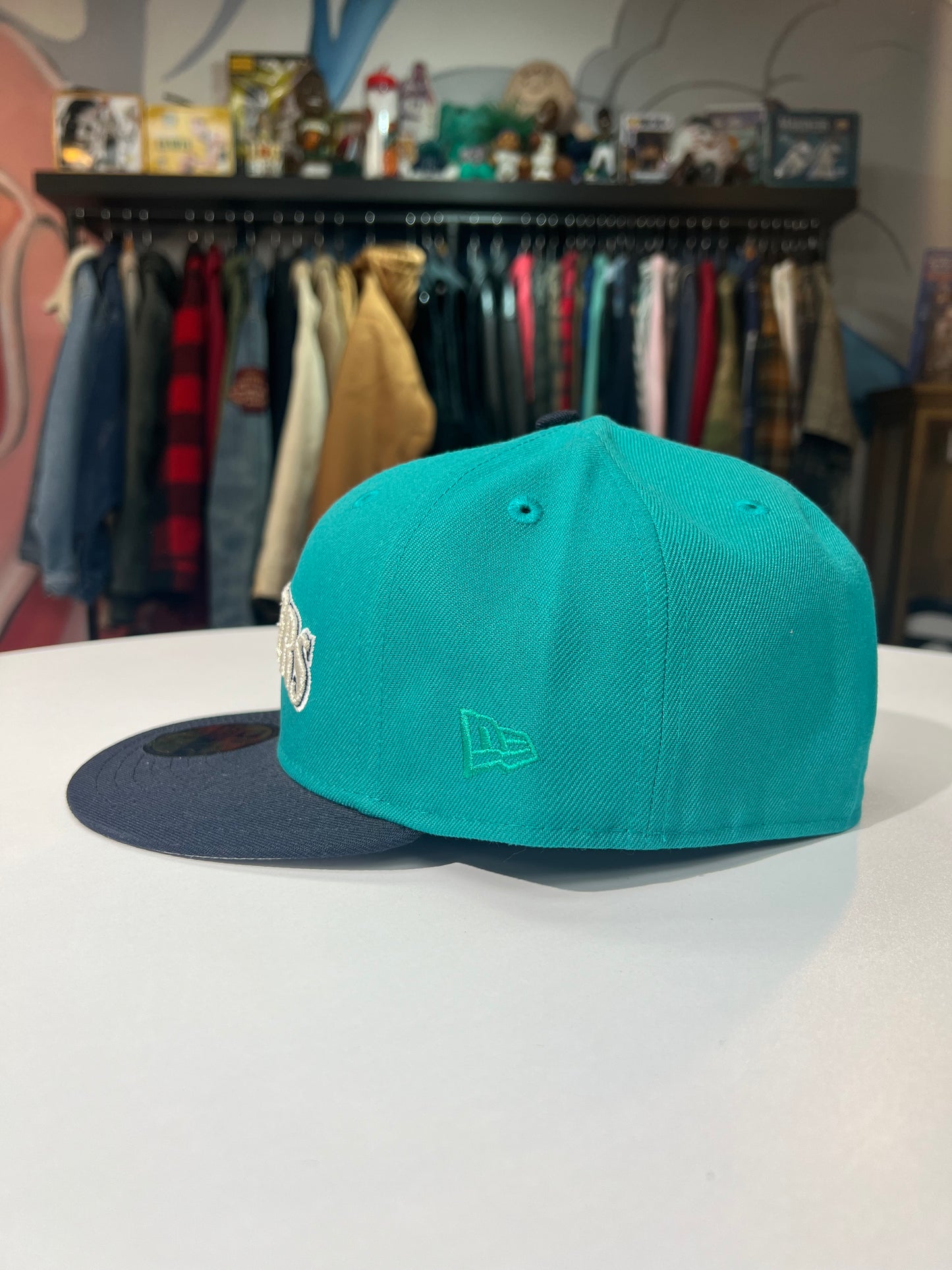 Mariners 35th Anniversary Teal Fitted Hat