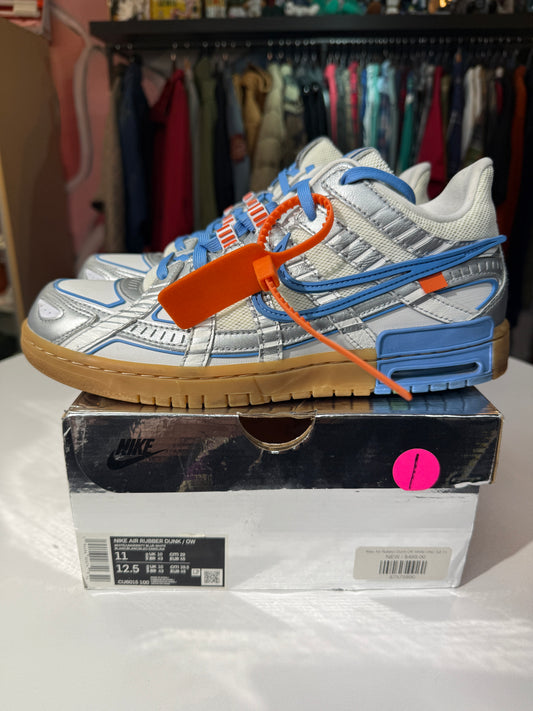 Preowned UNC Off-White Rubber Dunk