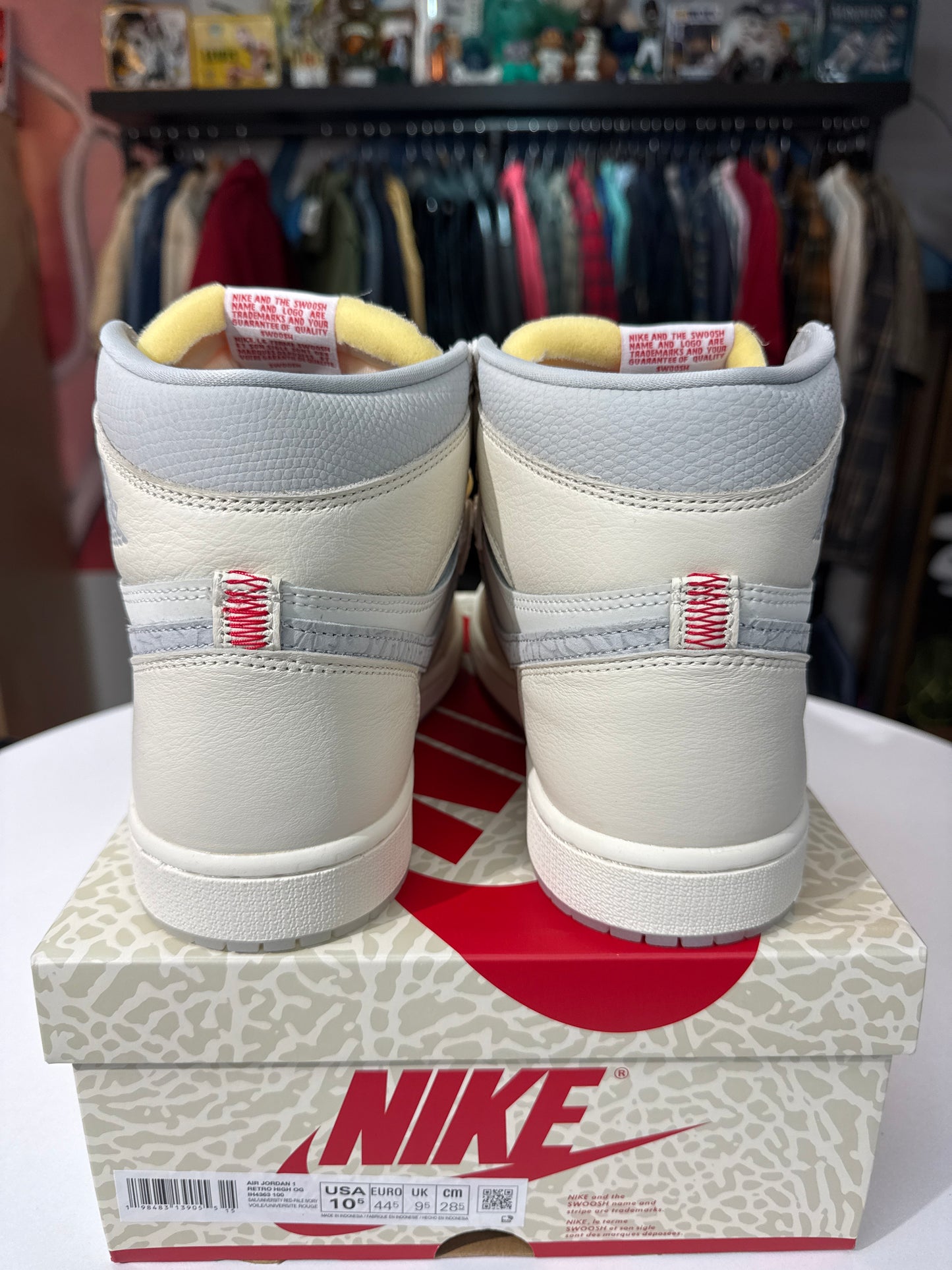 New Jordan 1 Sail University Red