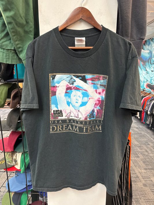 Vintage Nike Larry Bird USA Tee