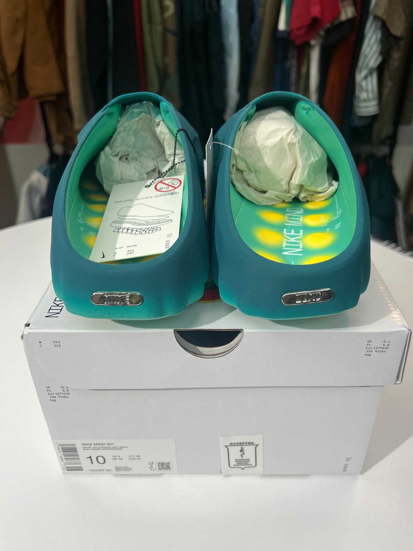 New Nike Mind 001 Geode Teal