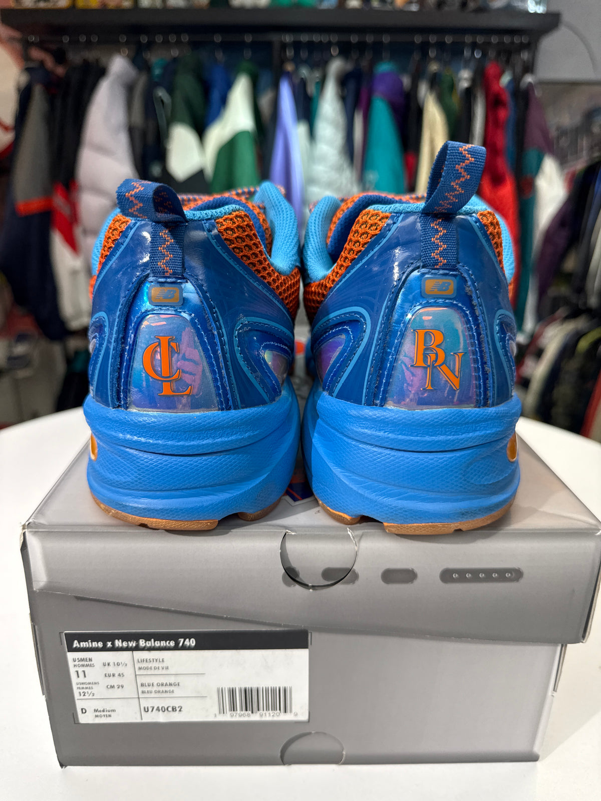 Preowned New Balance 740v2 Aminé Benson Tech