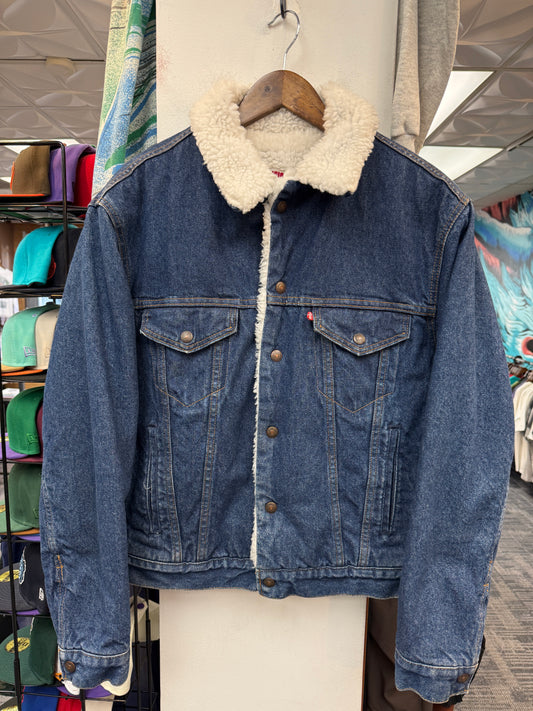 Vintage Levi’s ‘Eat The Rich’ Denin Jacket