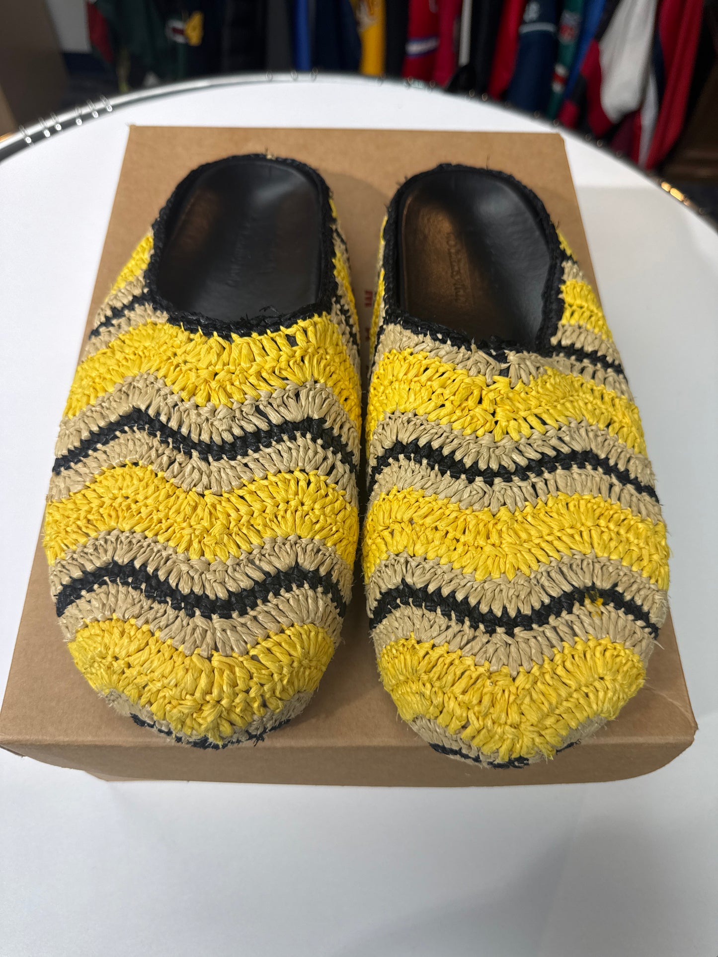 Preowned Marni No Vacancy Inn Fussbett Sabot