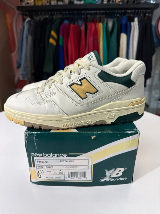 Preowned New Balance x ALD 550 Natural Green