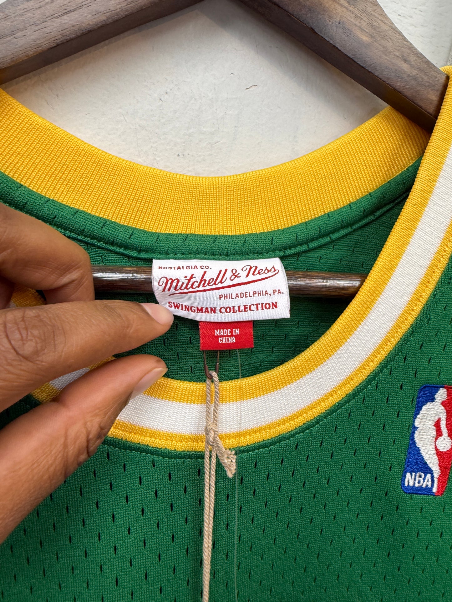 New Sonics Shawn Kemp Jersey