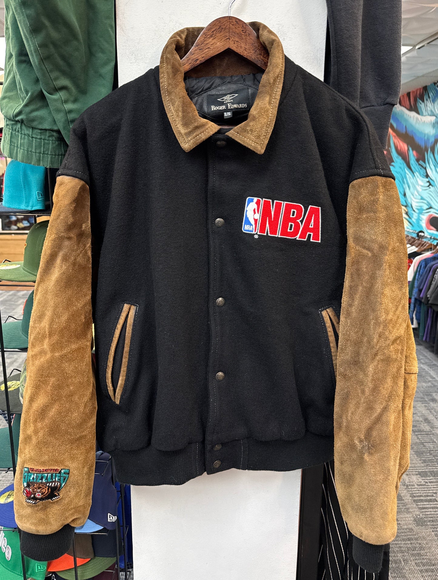 Vintage NBA Vancouver Grizzlies Varsity Jacket