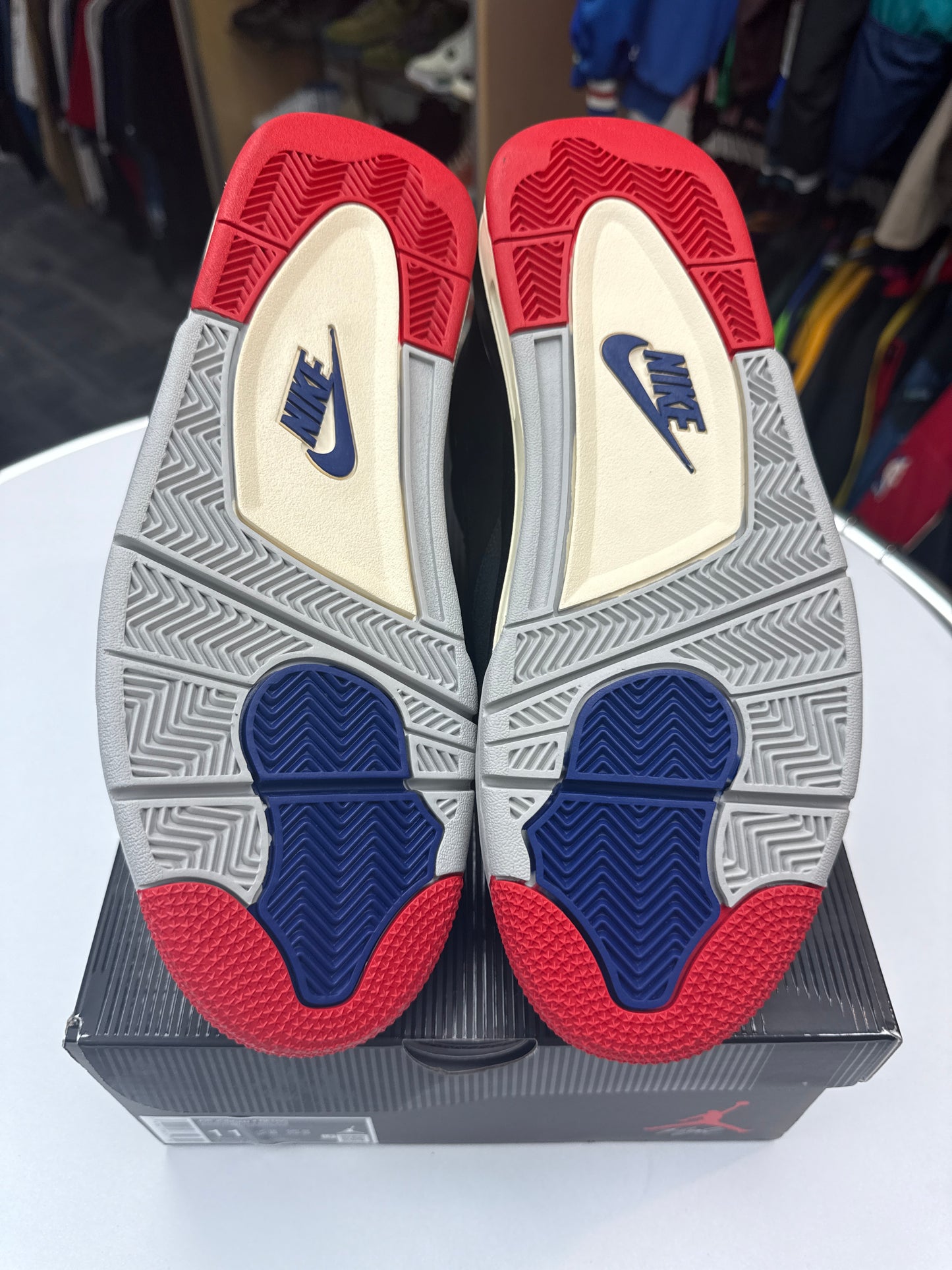 New Jordan 4 Rare Air (White Lettering)