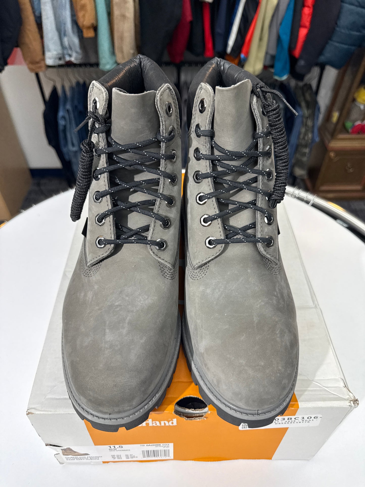 New Timberland Premium 6-Inch Boot Dark Grey
