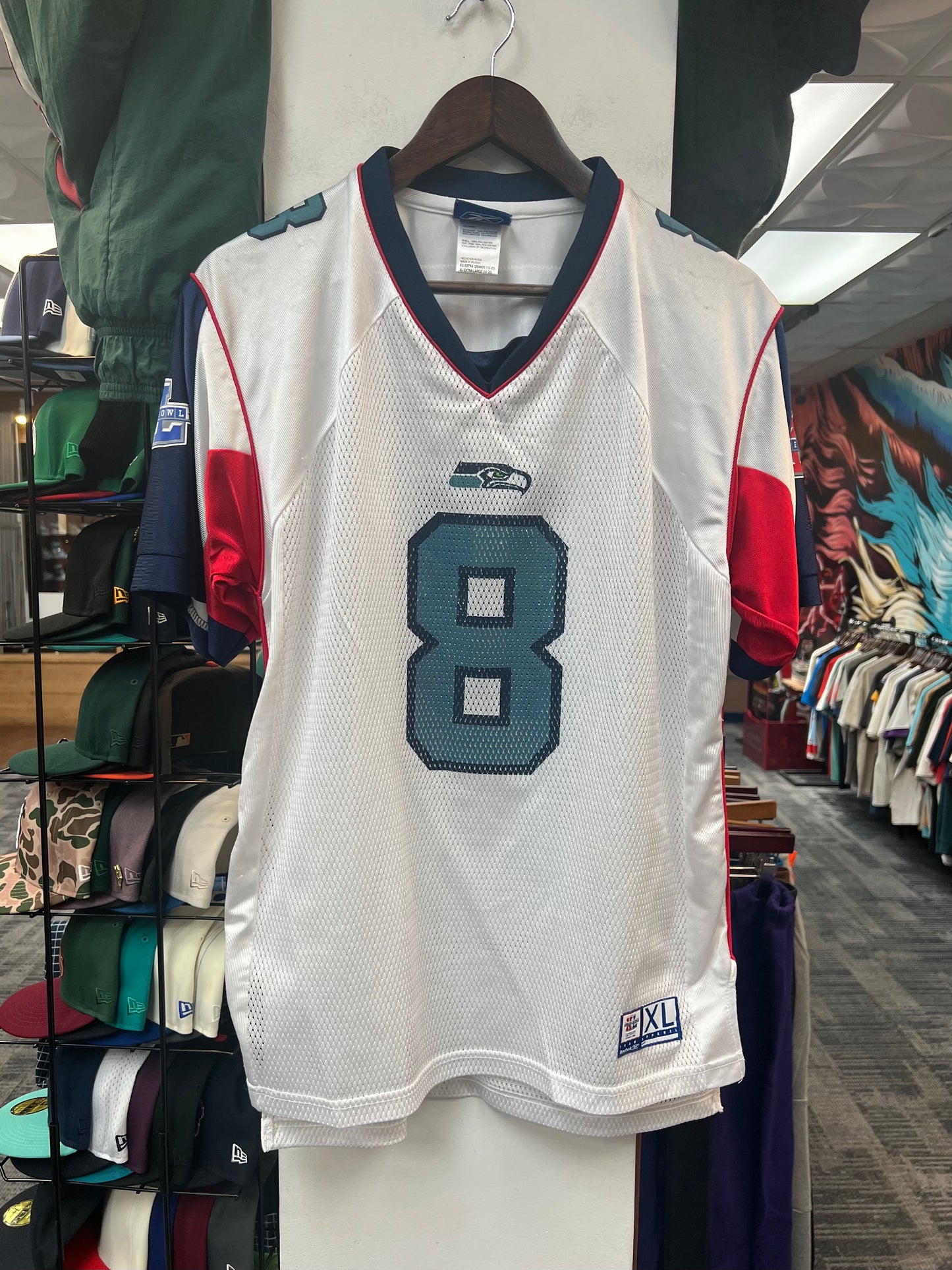 Vintage Reebok Seahawks Hasselbeck Super Bowl Jersey