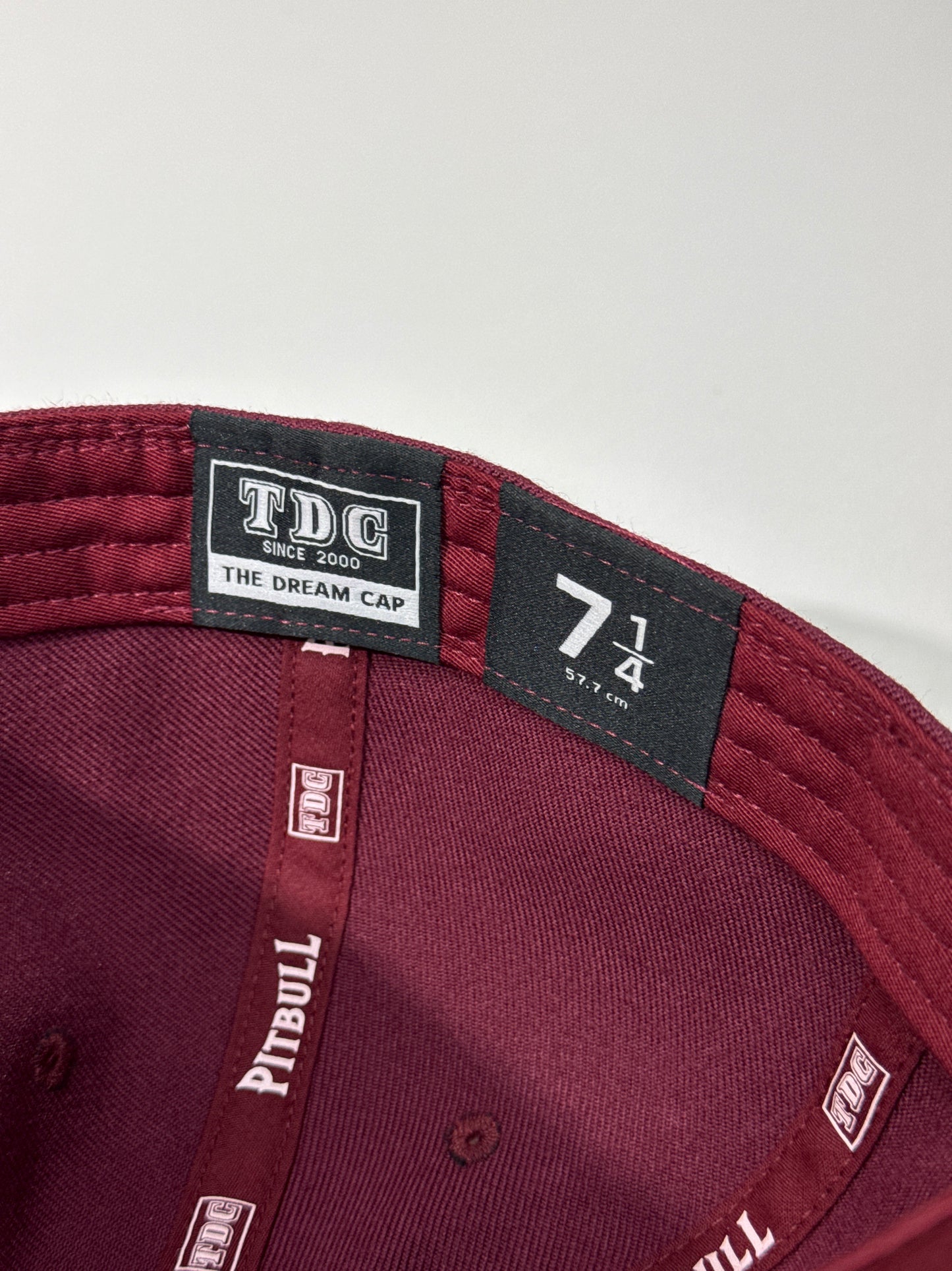 New Playboi Carti Opium YVL Fitted Hat (Burgundy)