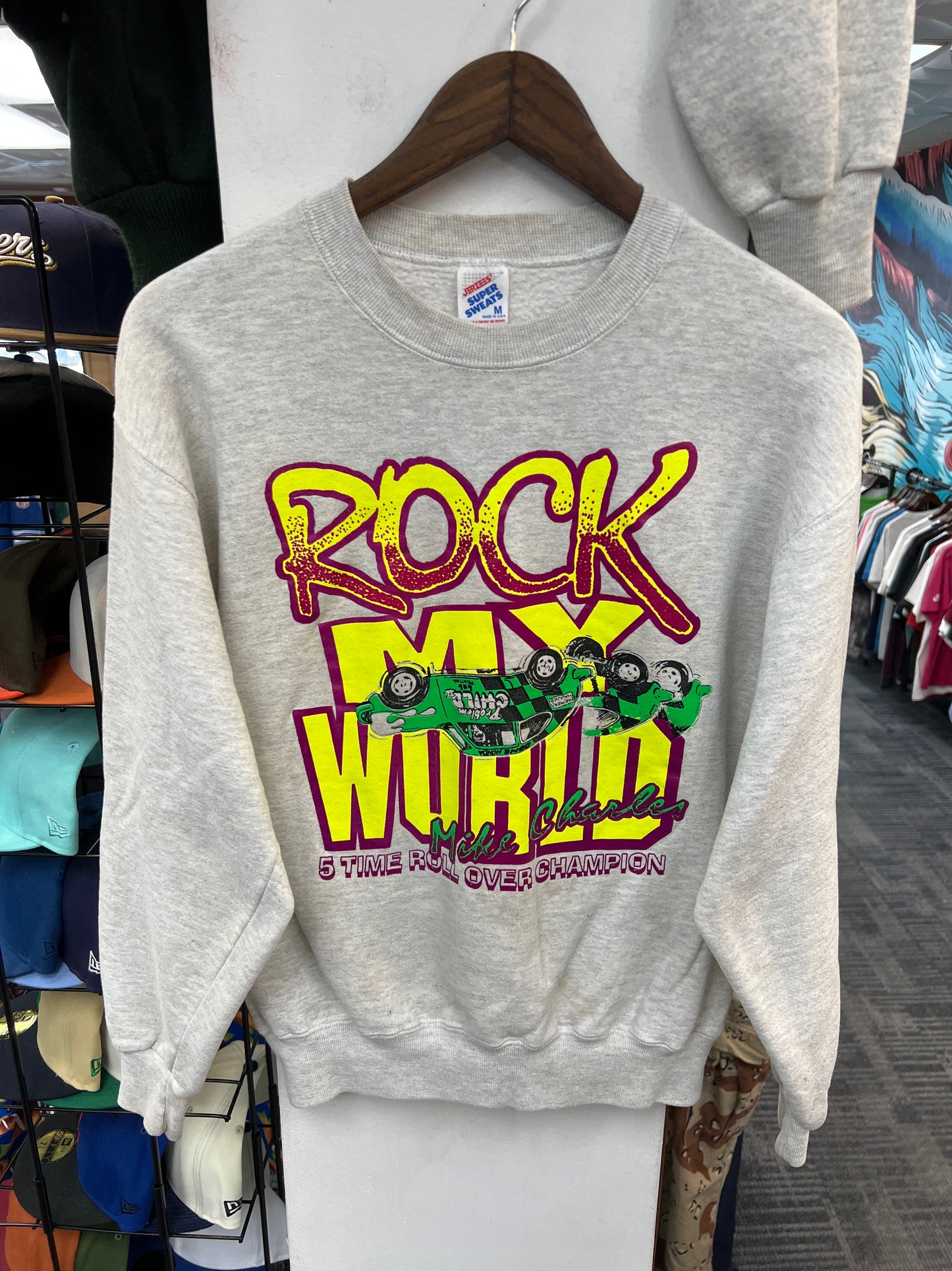 Vintage Mike Charles Graphic Crewneck