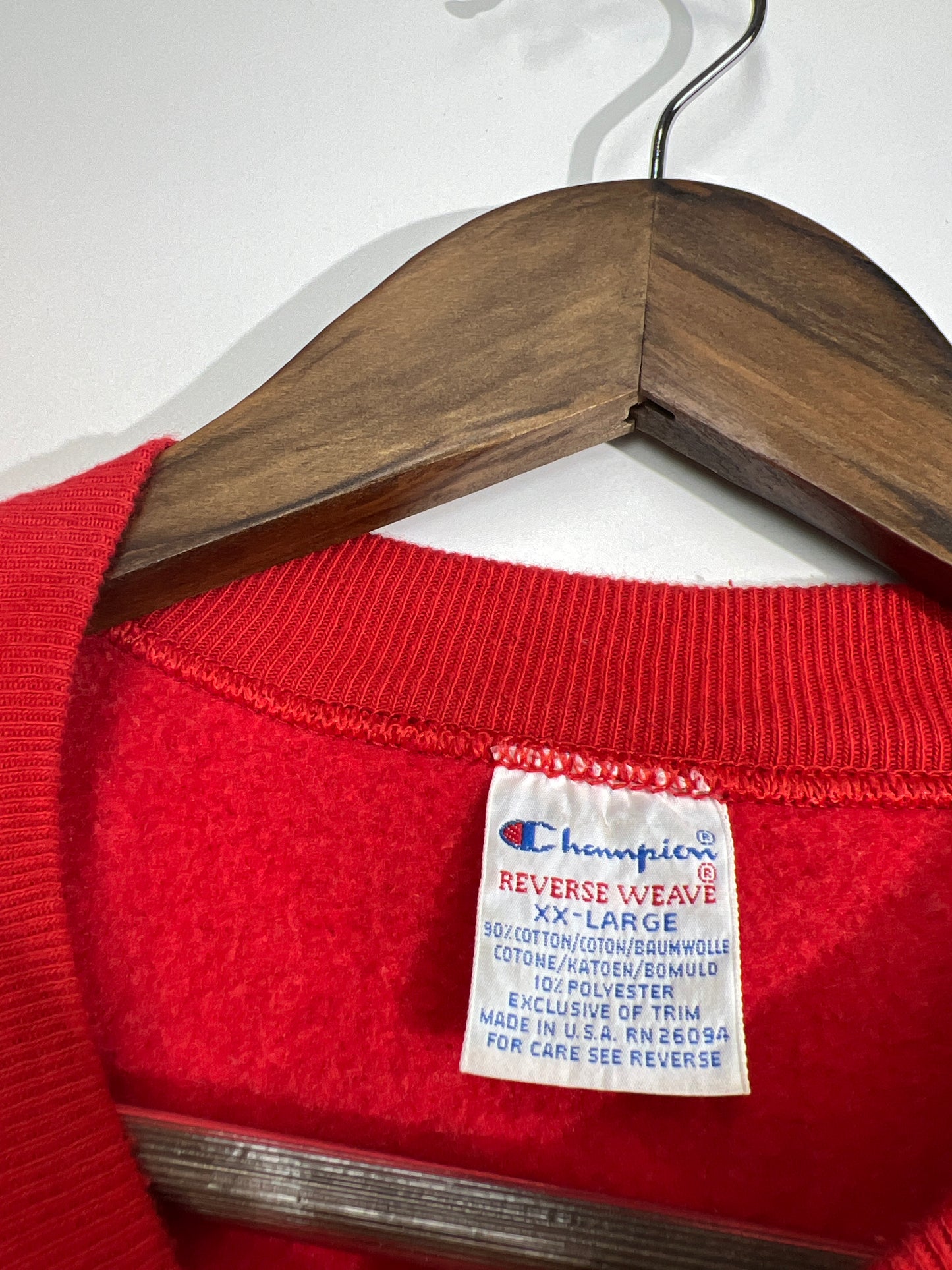 Champion NBA Sixers Red Crewneck