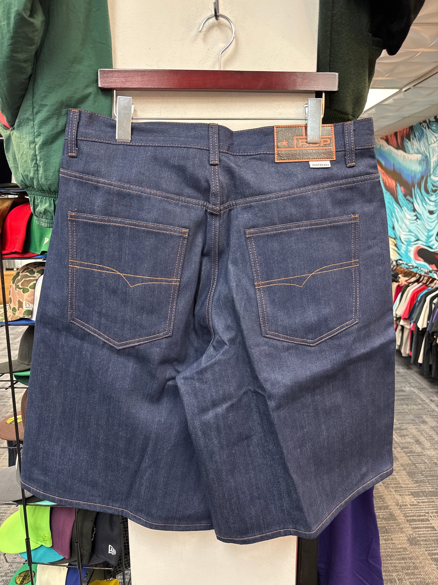 New GV Raspberry Hills Ichiro Denim Shorts