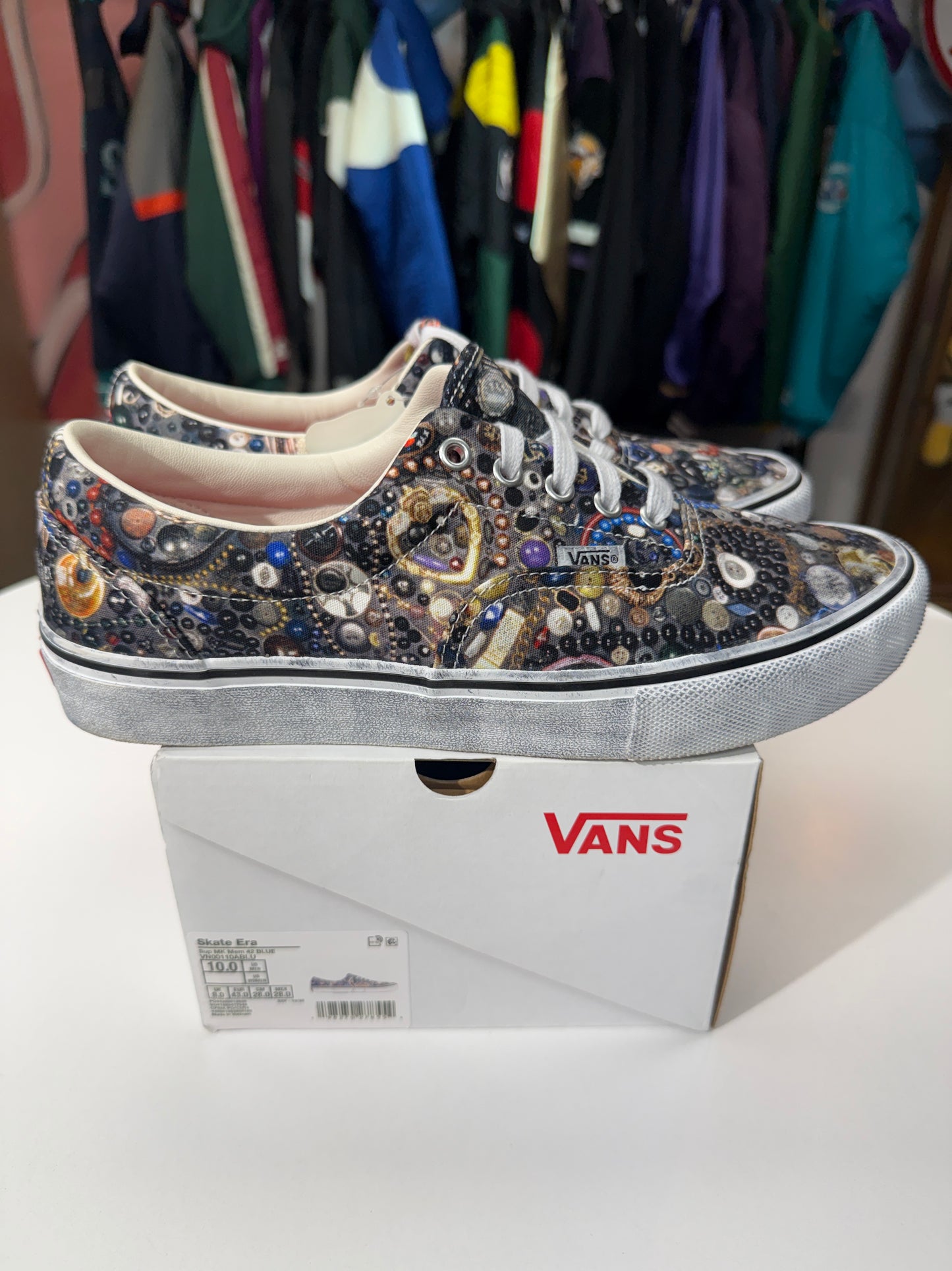 Preowned Supreme X Mikey Kelley Grey Vans Era