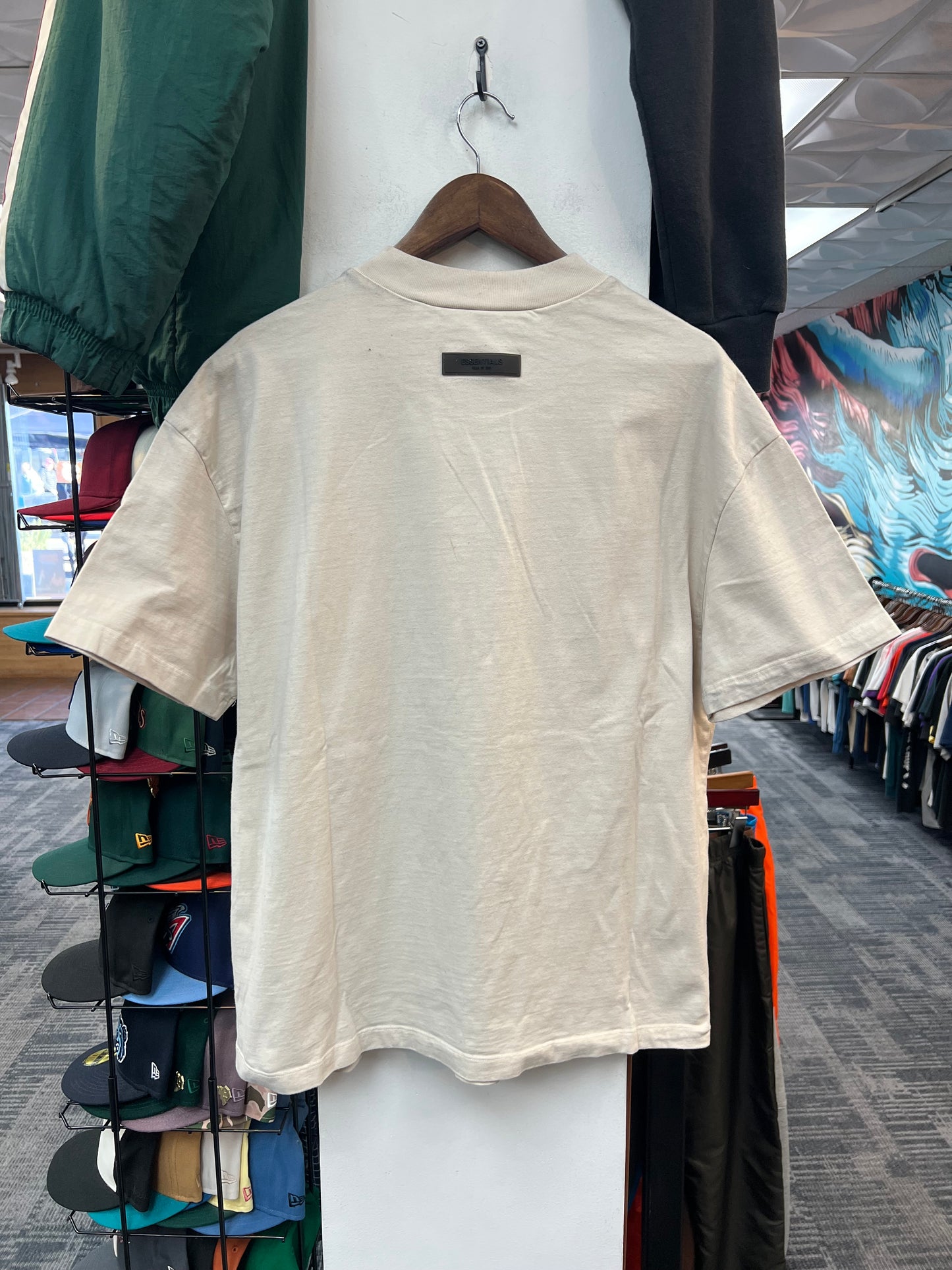 Fear of God Essentials Eggshell Tee