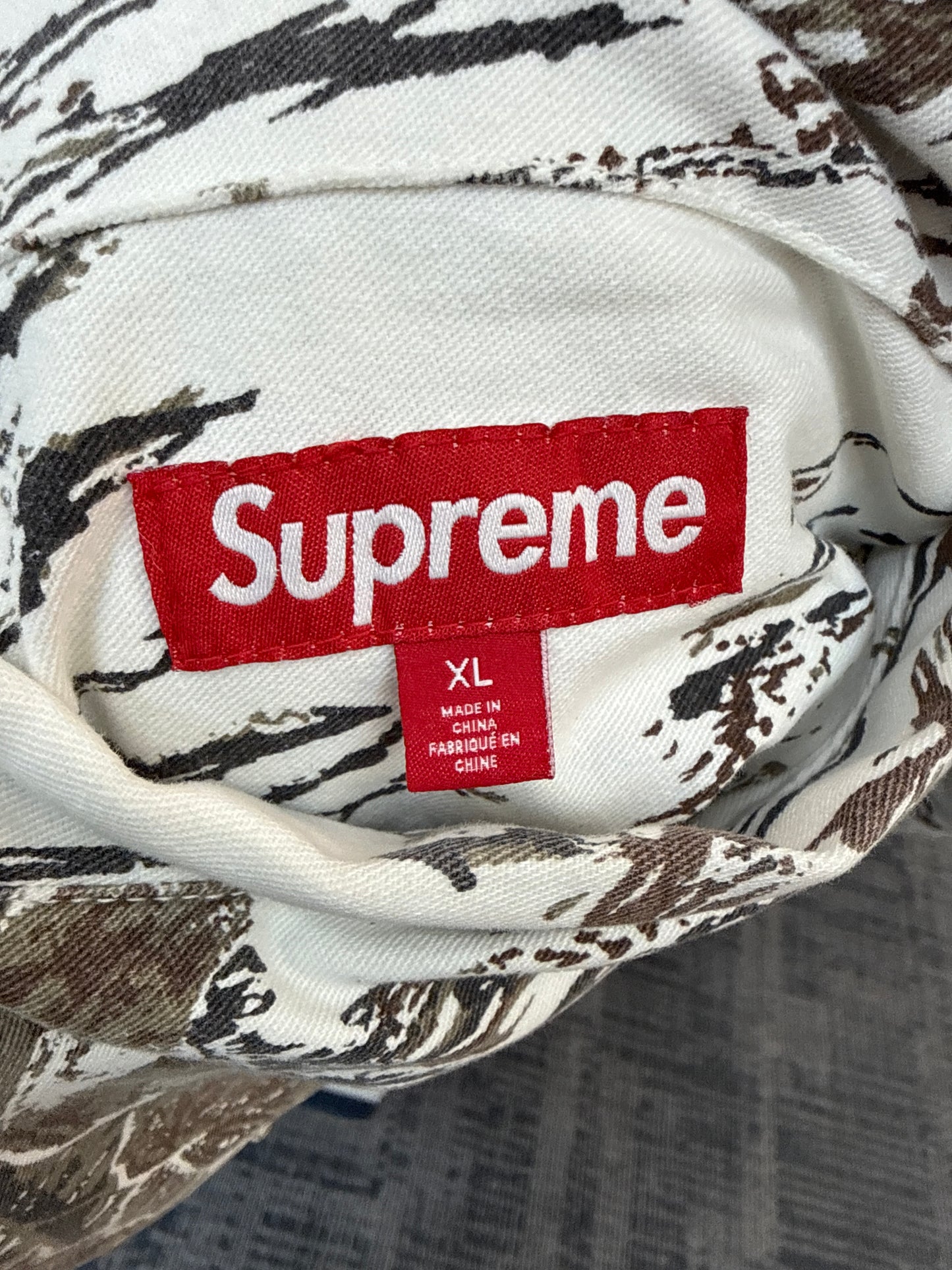 Supreme RealTree Reversible Quilted Work Jacket