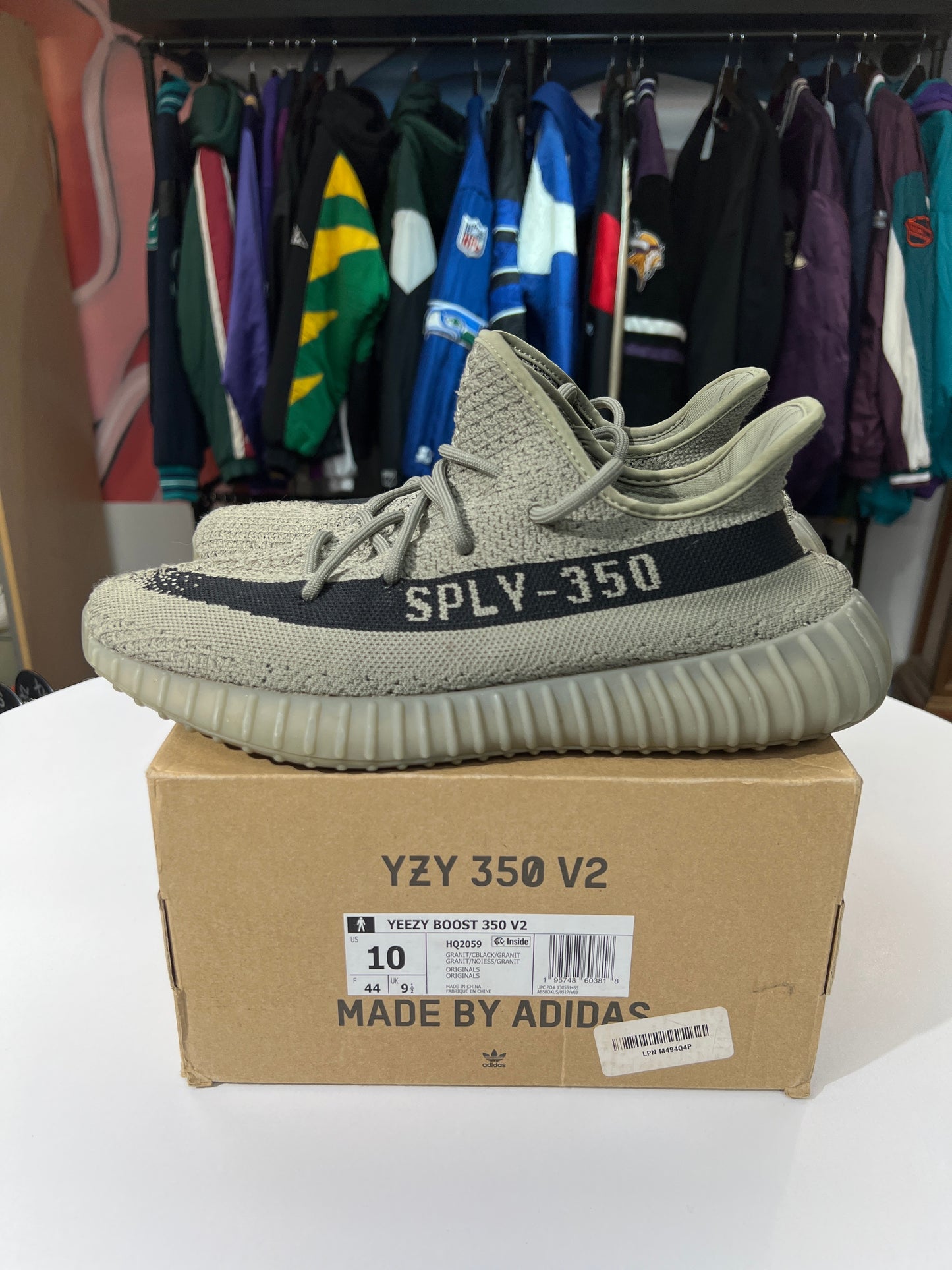 Preowned Adidas Yeezy Boost 350 V2 Granite