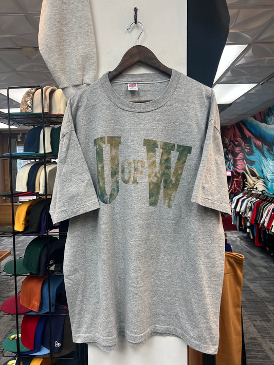 UW Camo Print Tee