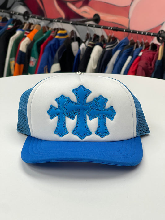 Chrome Hearts Triple Cross Patch Trucker