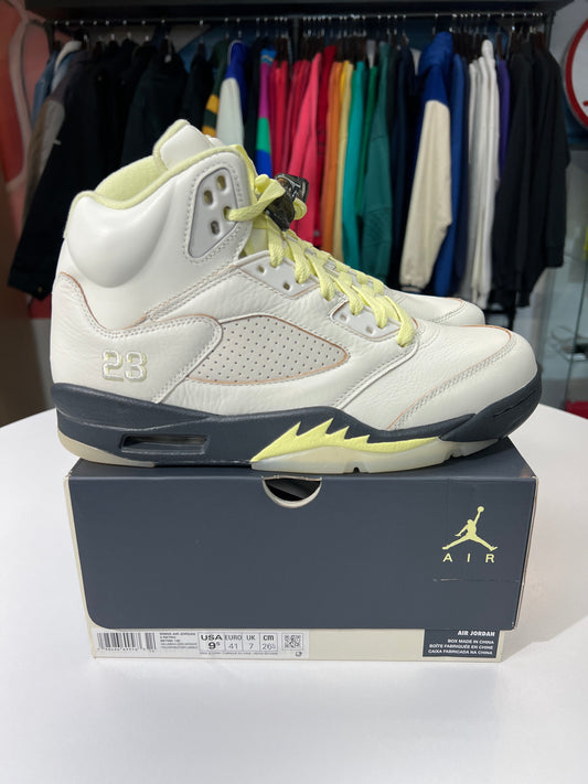 New Jordan 5 Retro Luminous Green