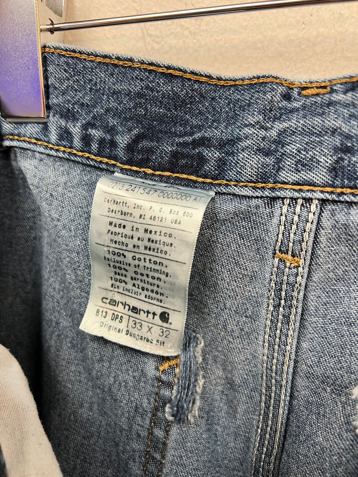 Carhartt B13 Denim Loose-fit Carpenter Jeans