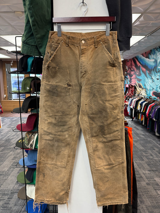 Vintage Carhartt Khaki Double Knee Pants