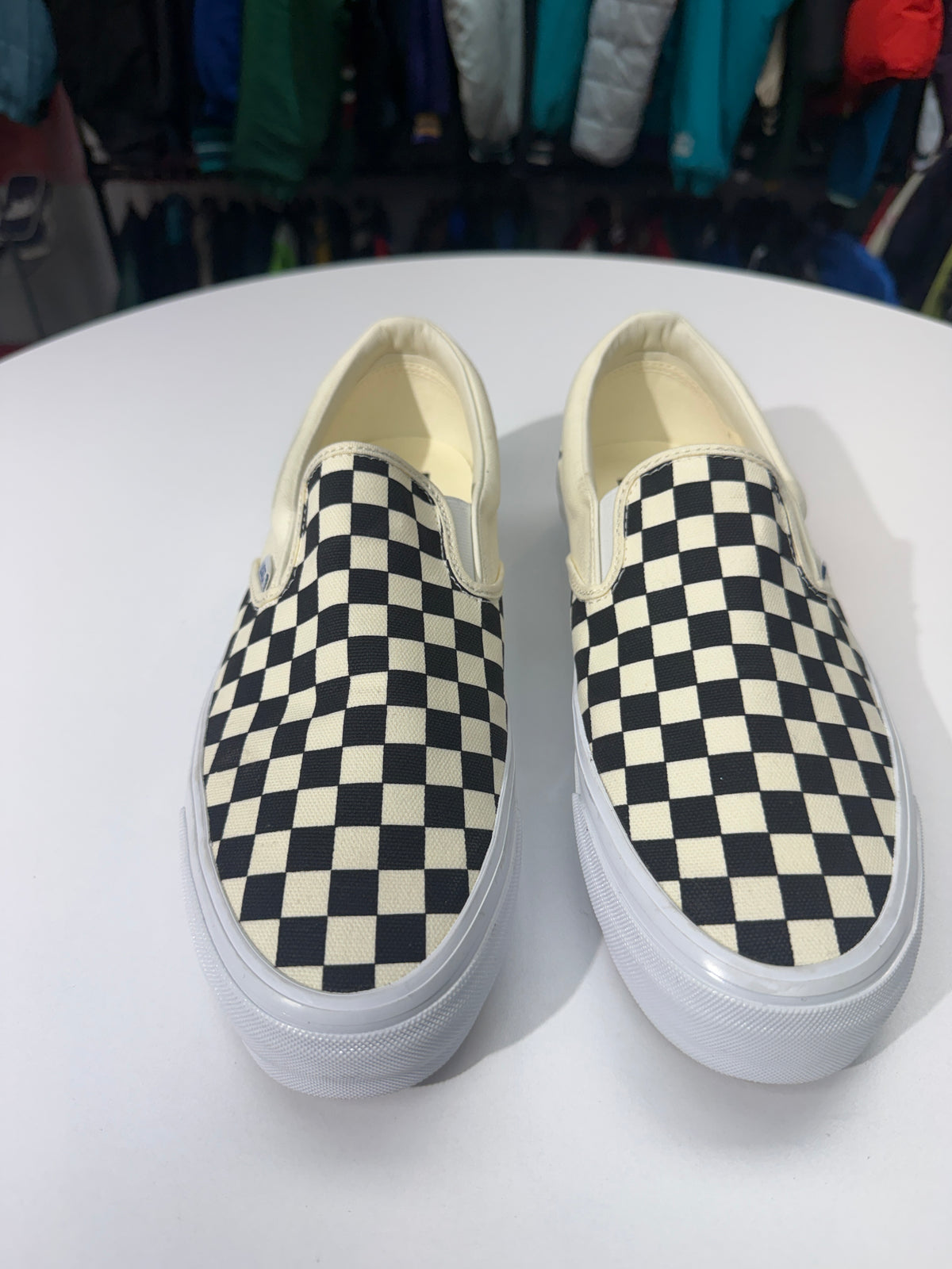 New Vans Checkered Slip On