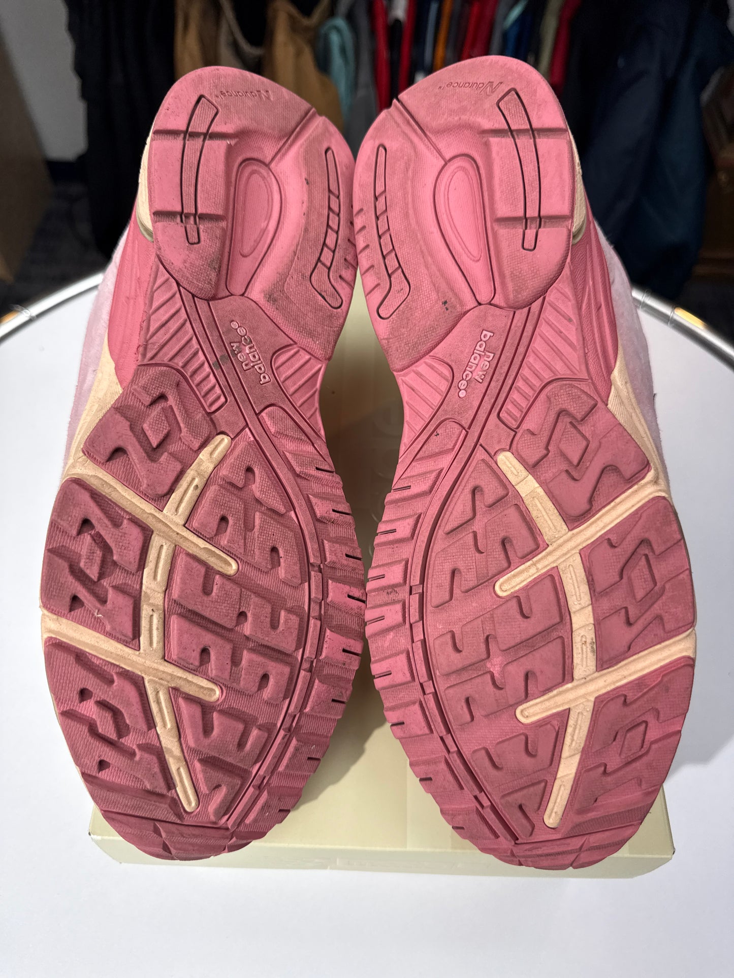 Preowned New Balance 993 x JFG Performance Art Powder Pink