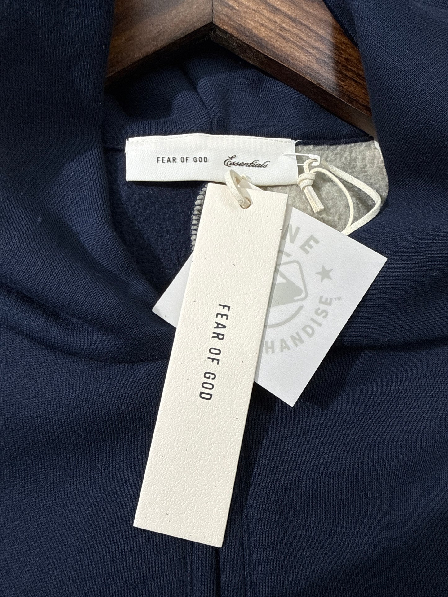 New Fear of God Essentials Mariners Raglan Half Zip Sport Hoodie