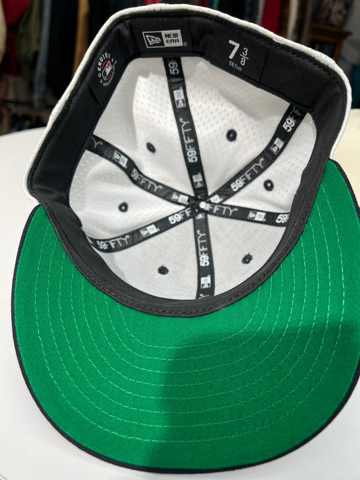 New Era White Throwback Mesh Fitted – Rush Hour