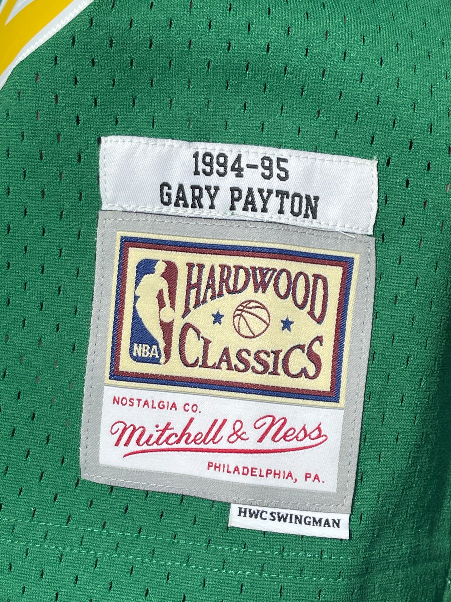 Mitchell & Ness Payton Sonics Jersey