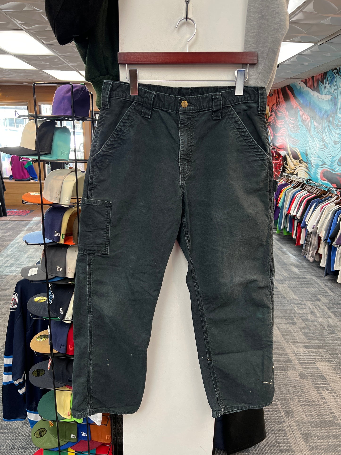 Carhartt Carpenter Dungaree Fit Pants Black