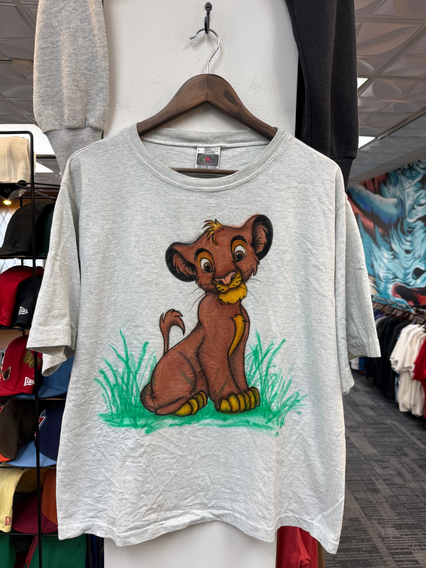 Airbrushed Simba Tee