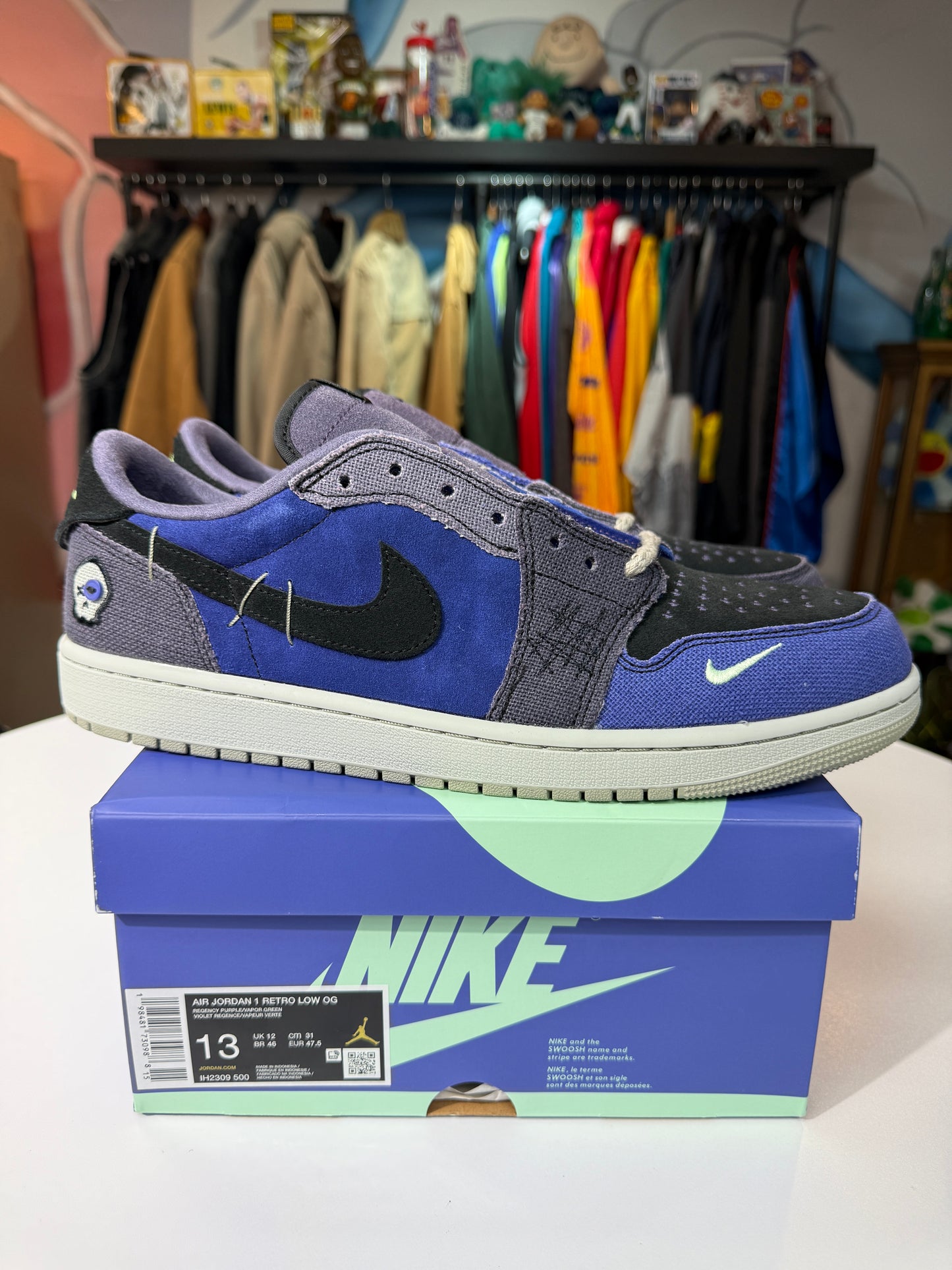 New Jordan 1 Low Zion Voodoo Alternate