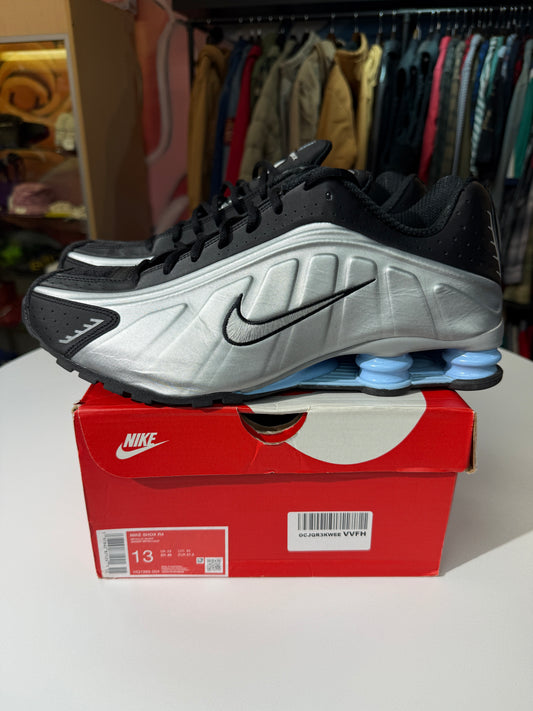 Preowned Psychic Blue Nike Shox R4