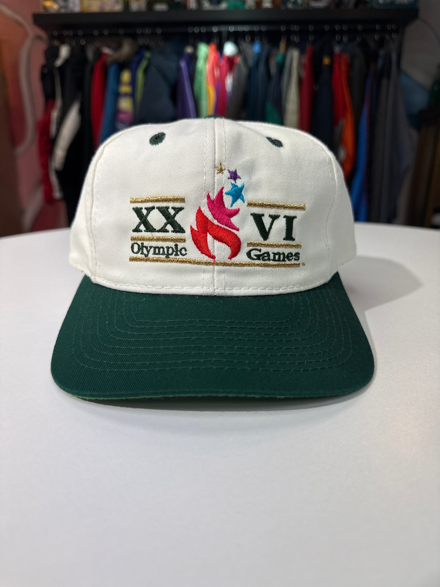 Vintage 1996 Atlanta Olympics Snapback