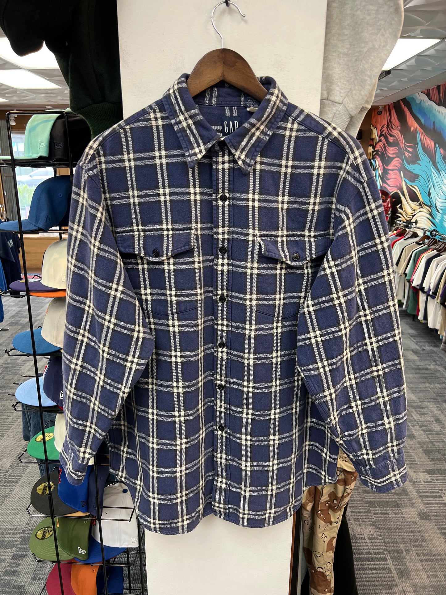 GAP Checkered Flannel