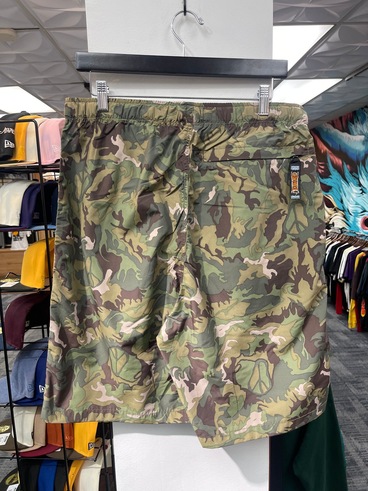 Kapital Tafetta Camo Shorts