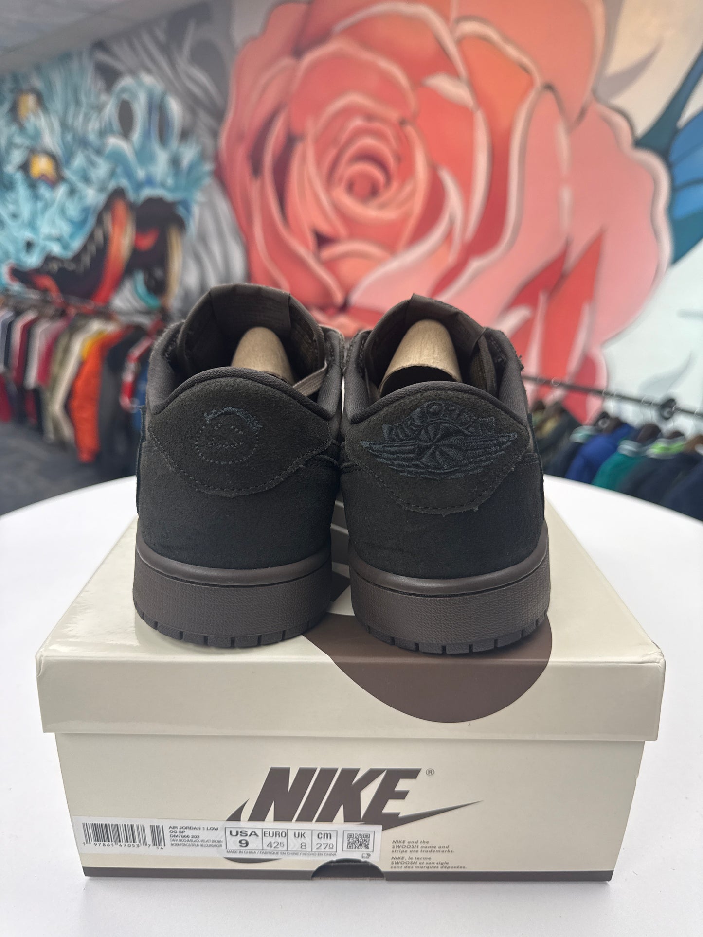 New Travis Scott Velvet Brown Jordan 1 Low