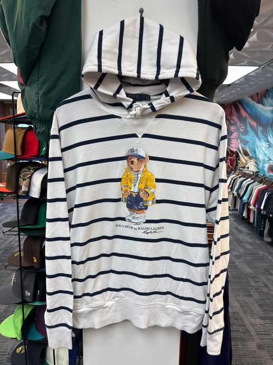 Polo Ralph Lauren Bear Striped Hoodie