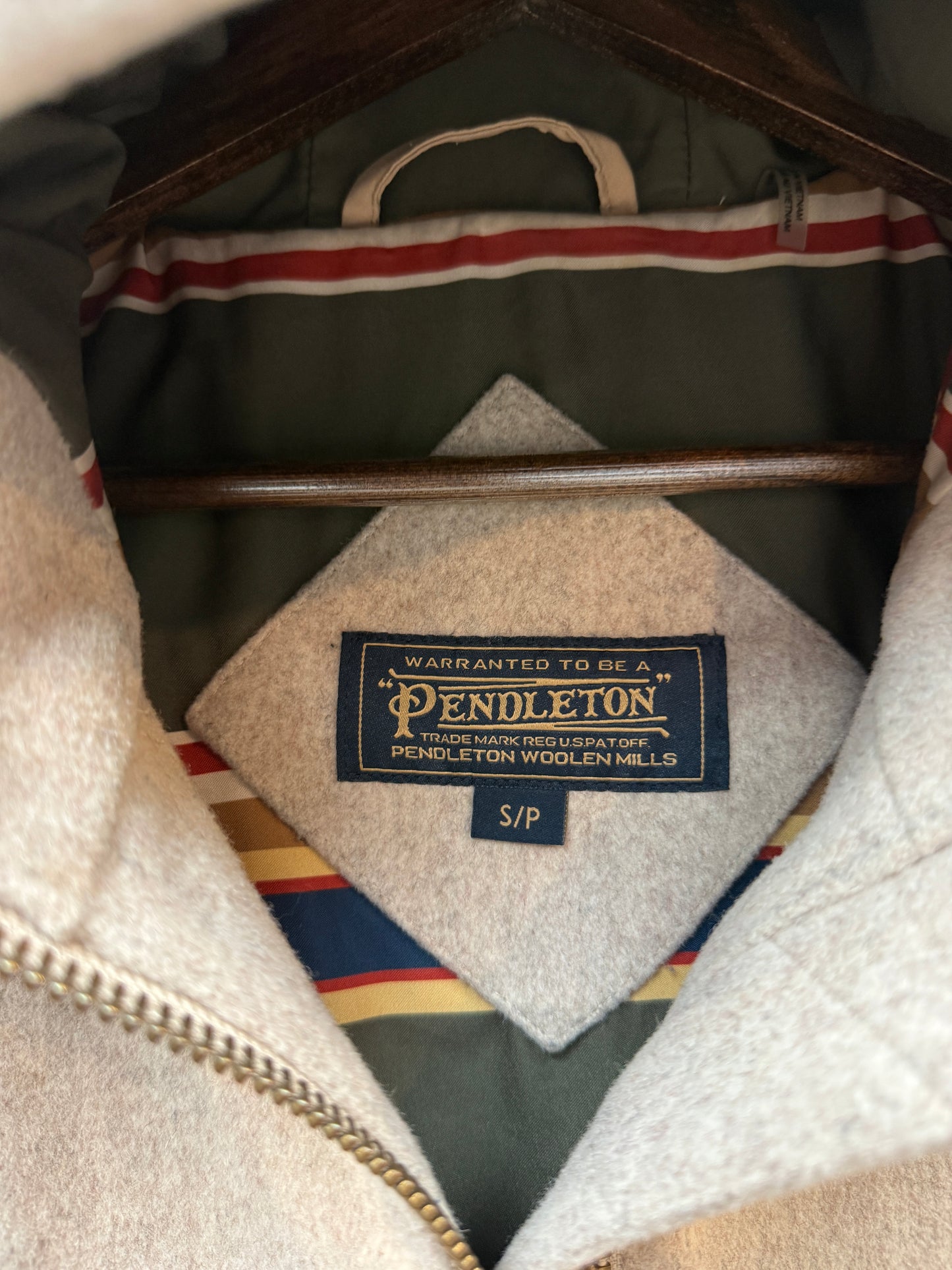 Vintage Pendleton Wool Trench