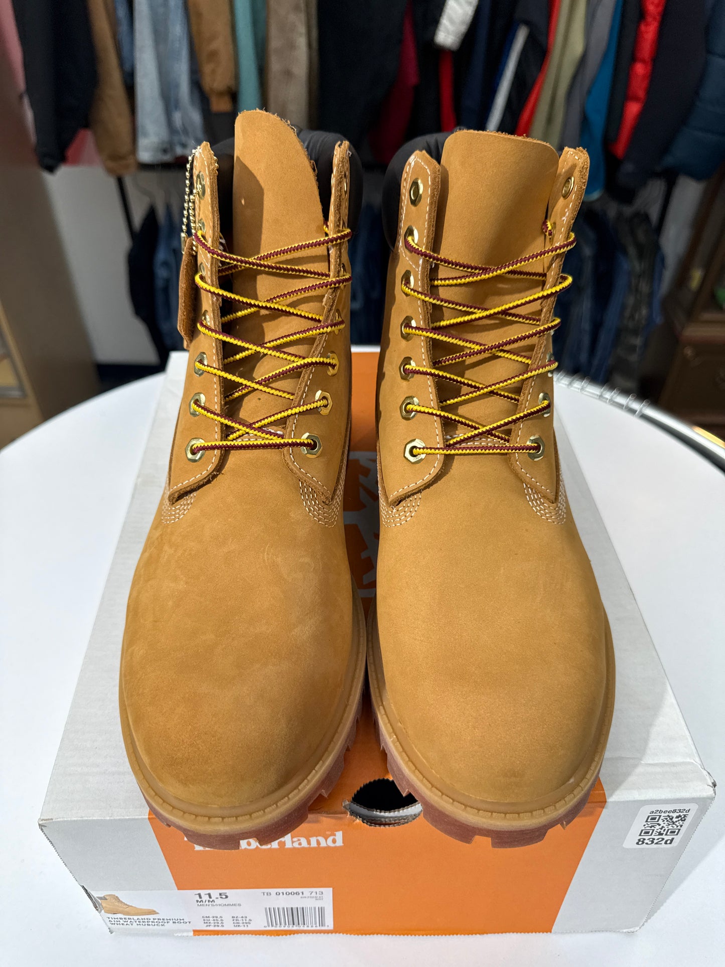 New Timberland Premium 6-Inch Boot Wheat