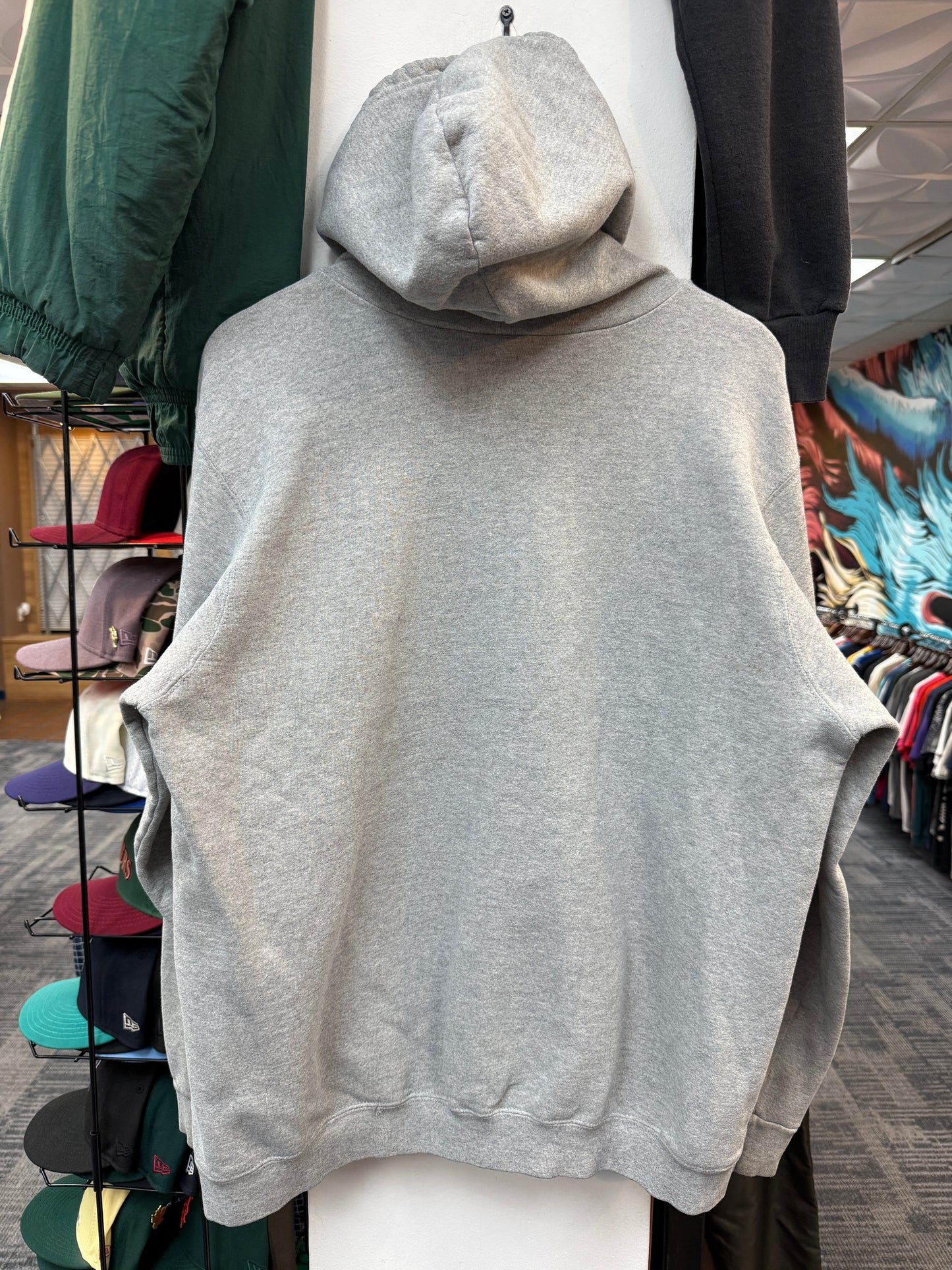 Vintage Nike  Grey Center Swoosh Hoodie