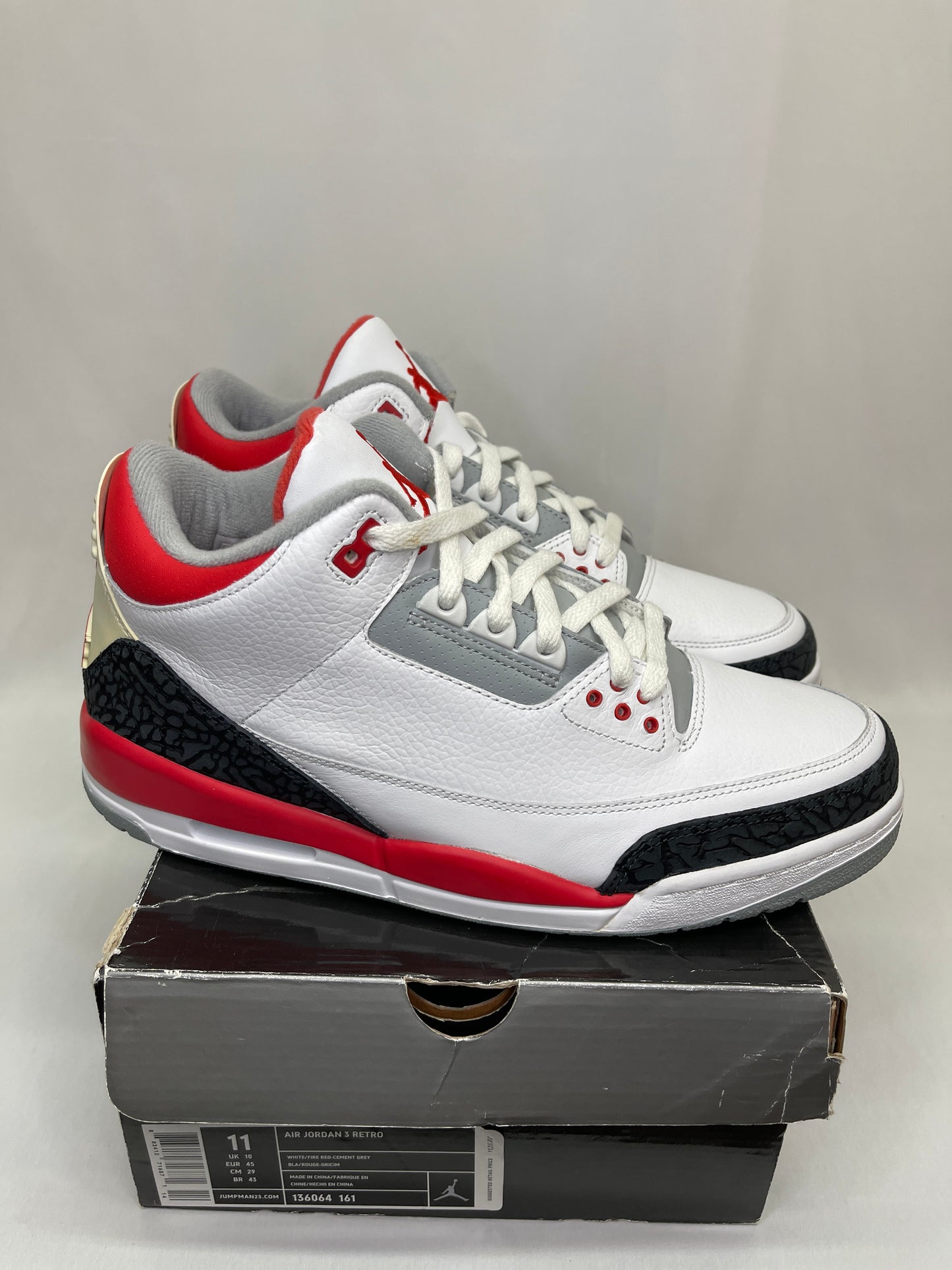 New Jordan 3 2007 Fire Red