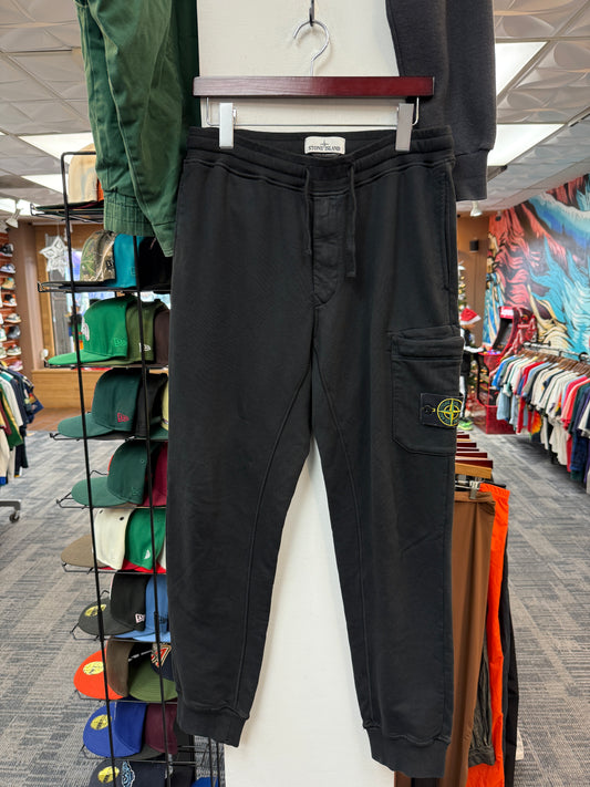 Stone Island Black Sweats