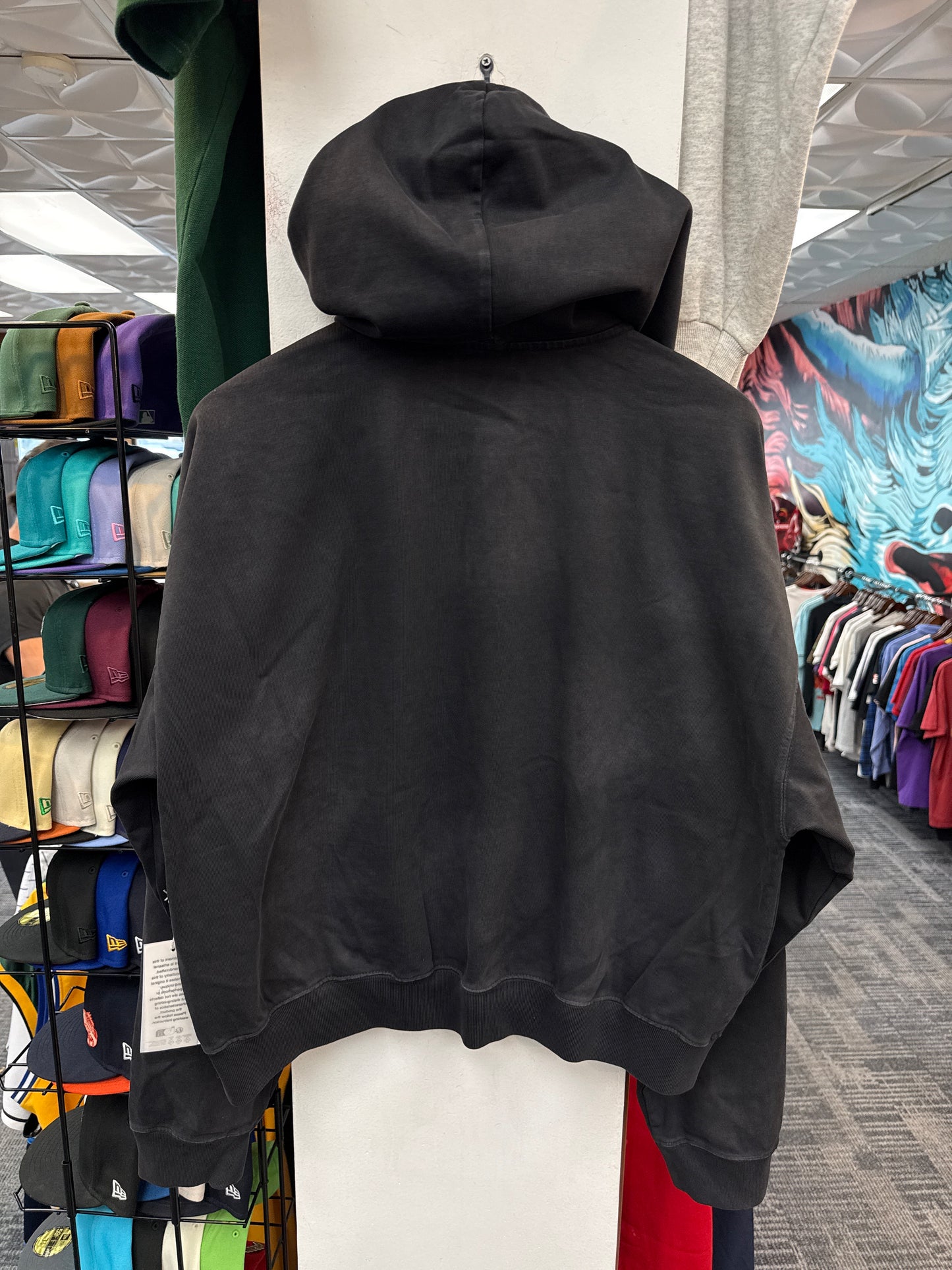 New 424 Academy Logo-Appliquéd Zip Up Hoodie