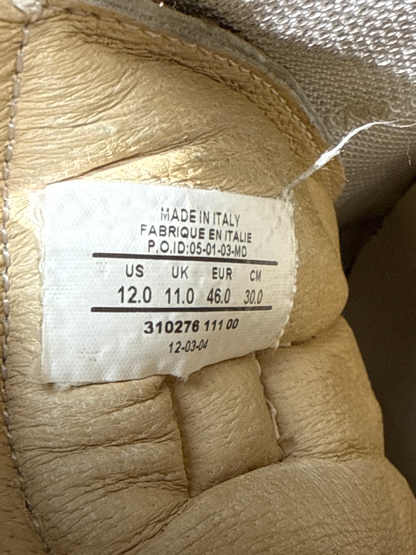 Preowned Nike AF1 Lux Made in Italy (2004)